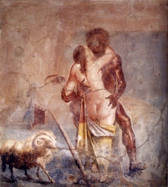 Fresco Polyphemus Galatea MAN Naples 27687
